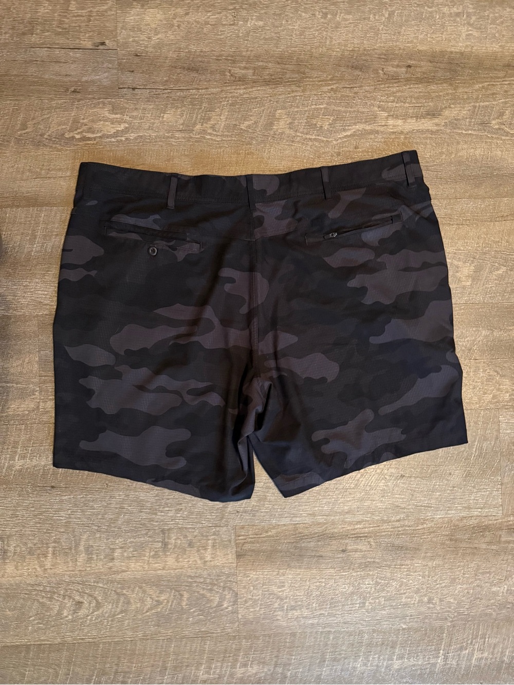 George Black Camo Golf Shorts Mens Size 46 Performance Stretch Chino